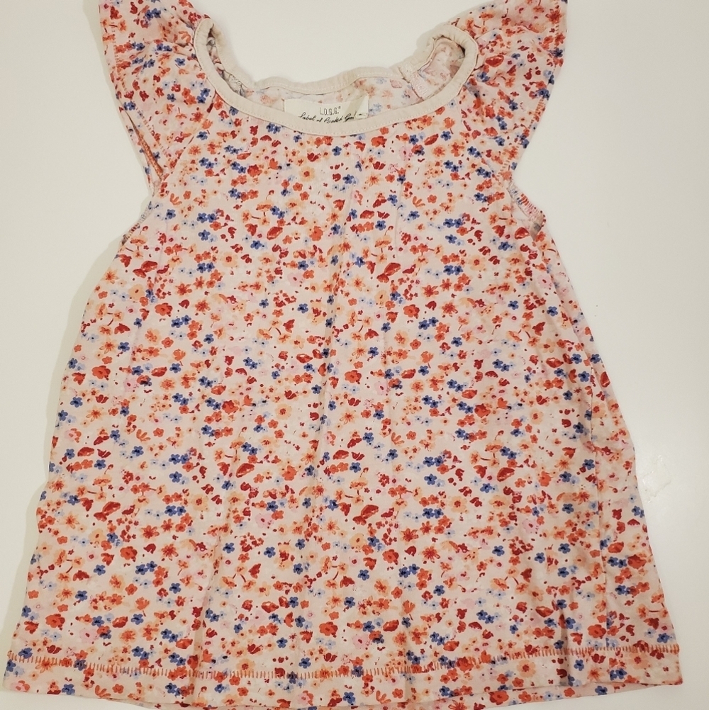 H&M 6-8y Beautiful Floral Top